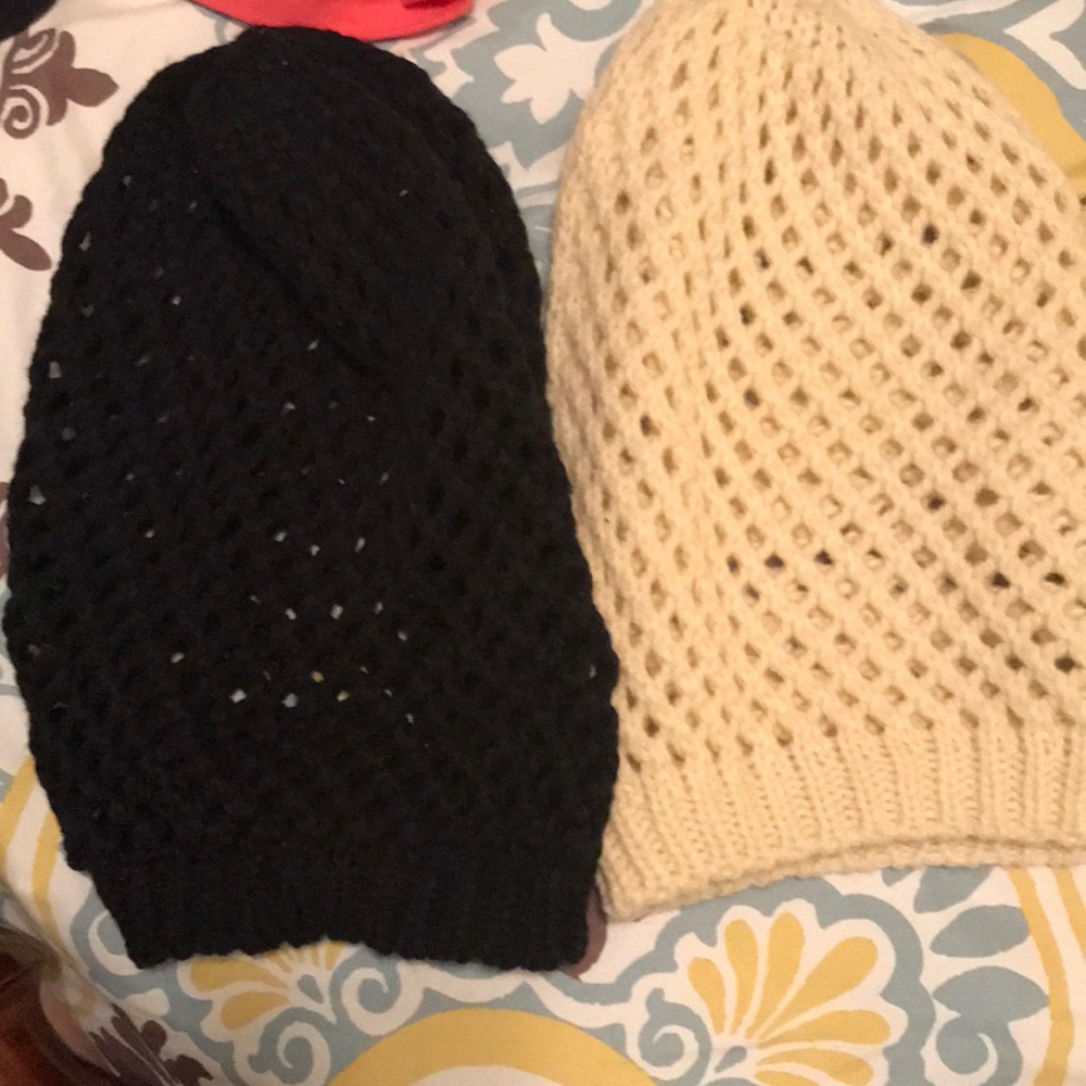 Wet Seal beanies, never worn